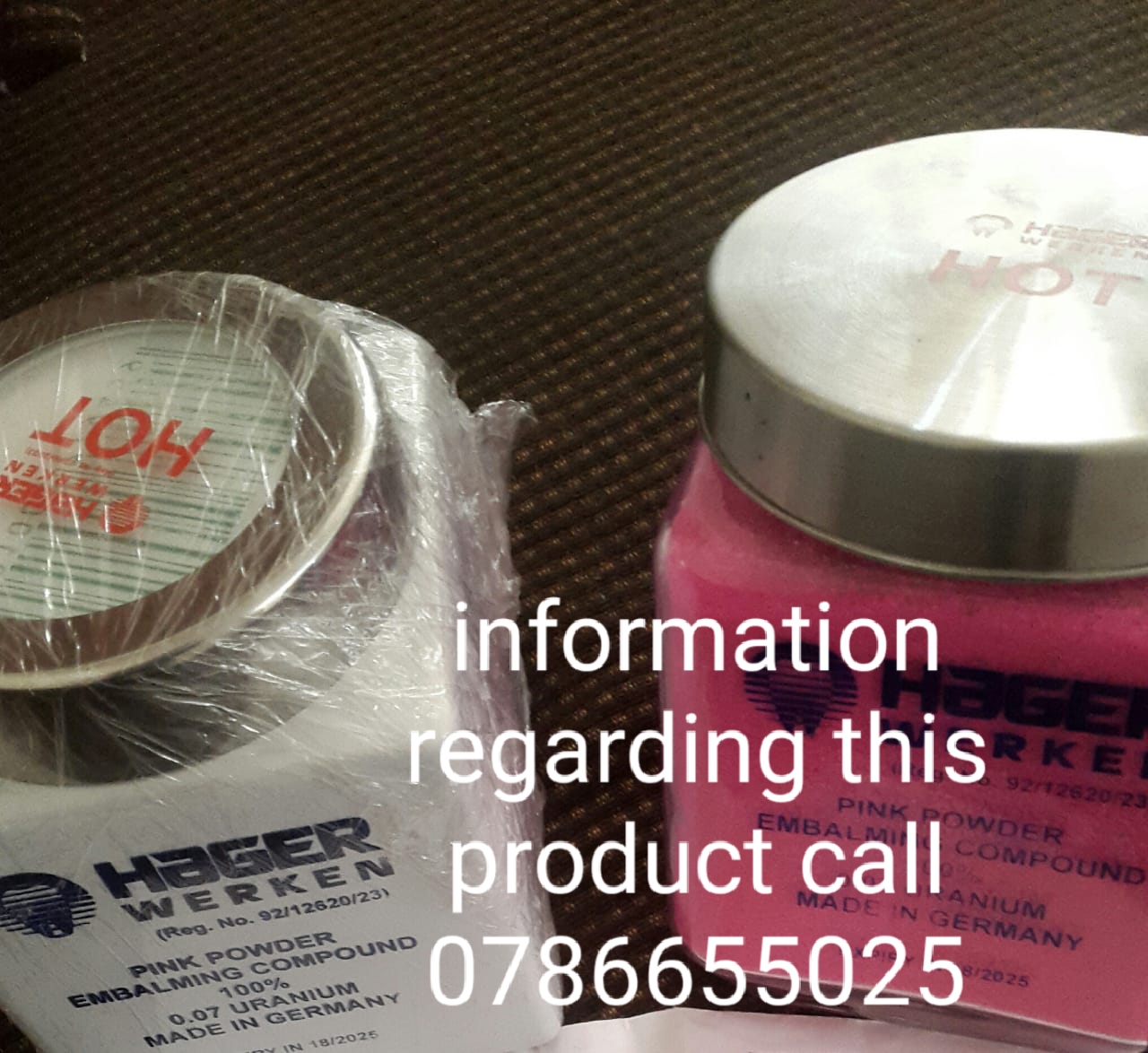 Hager Werken Embalming Compound Powder nichemarket